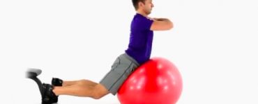 Balance Ball Back Extension