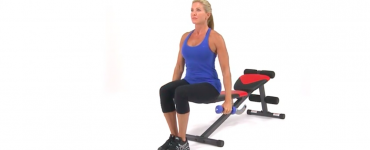 Seated Dumbbell Lateral Raise